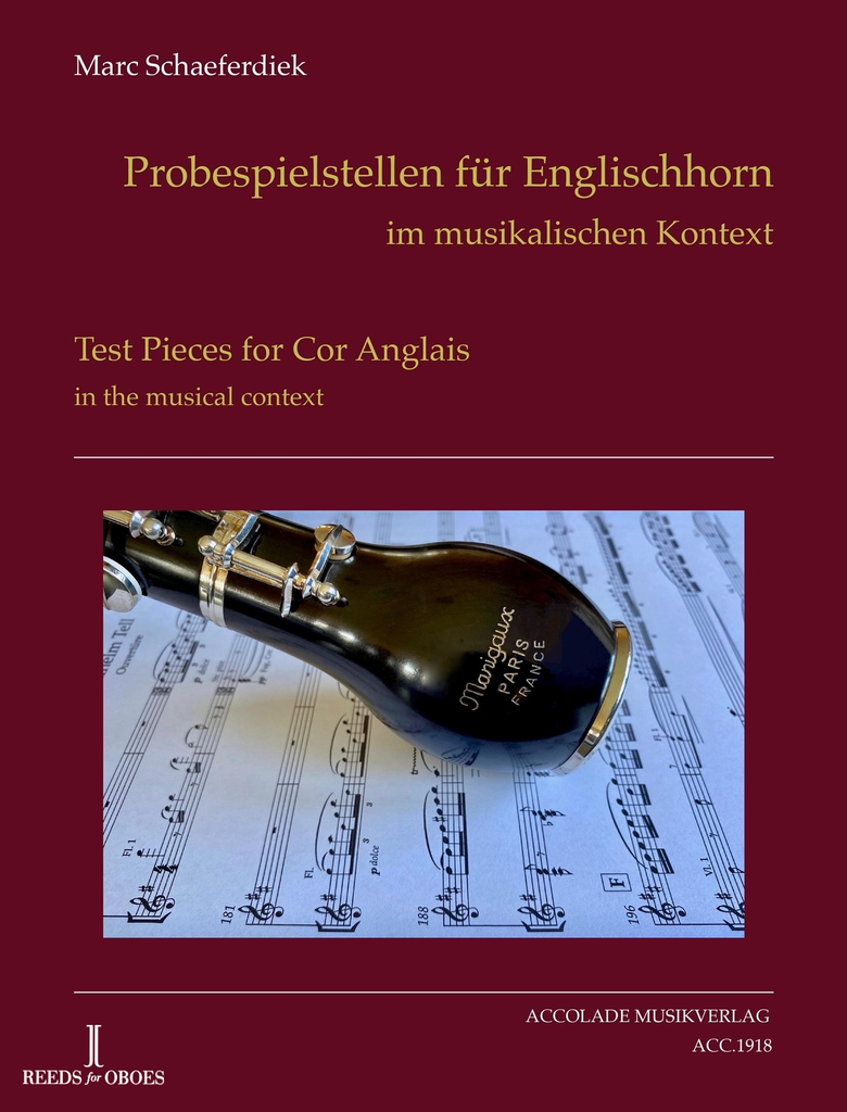 Buch M.Schaeferdiek Probespielstellen für Englisch Horn